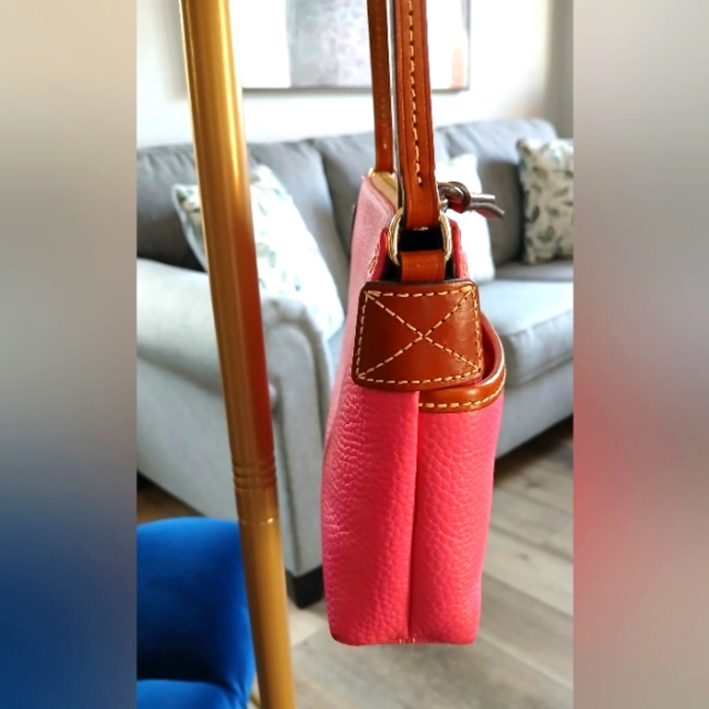NWOT Dooney & Bourke Pebble Grain Ginger Crossbody Bag - Picture 10 of 12